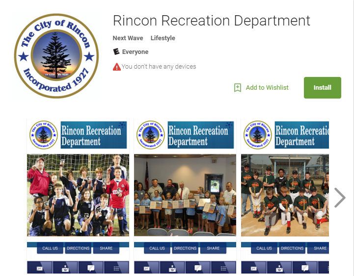Rincon Rec App Android