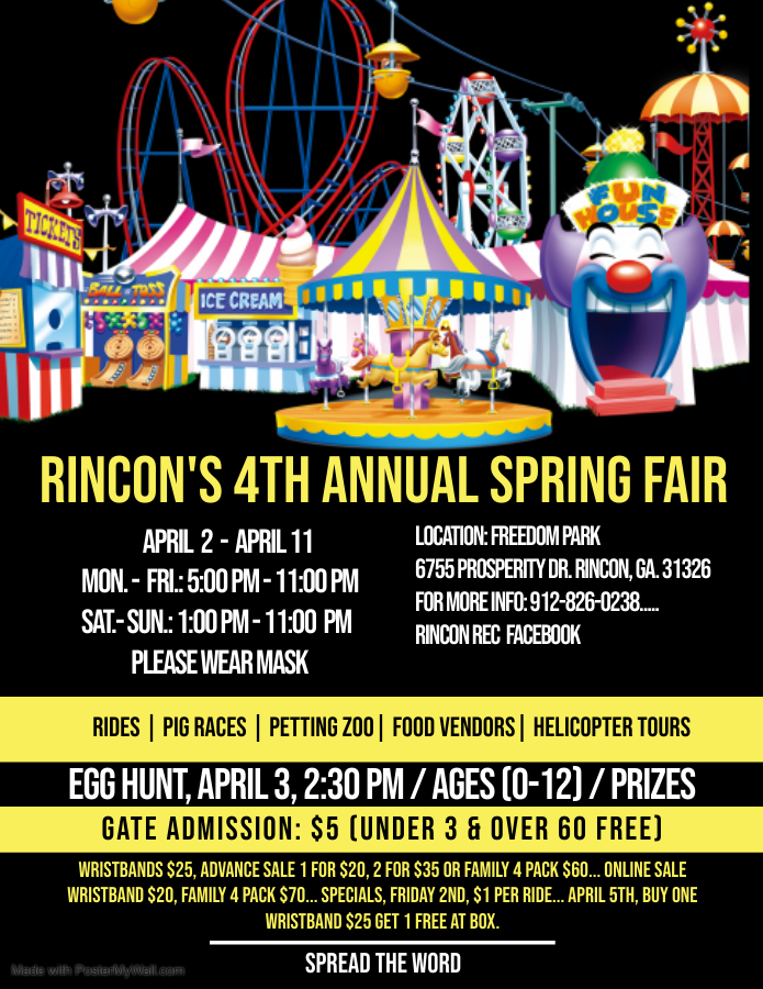 Events Rincon Recreation Department